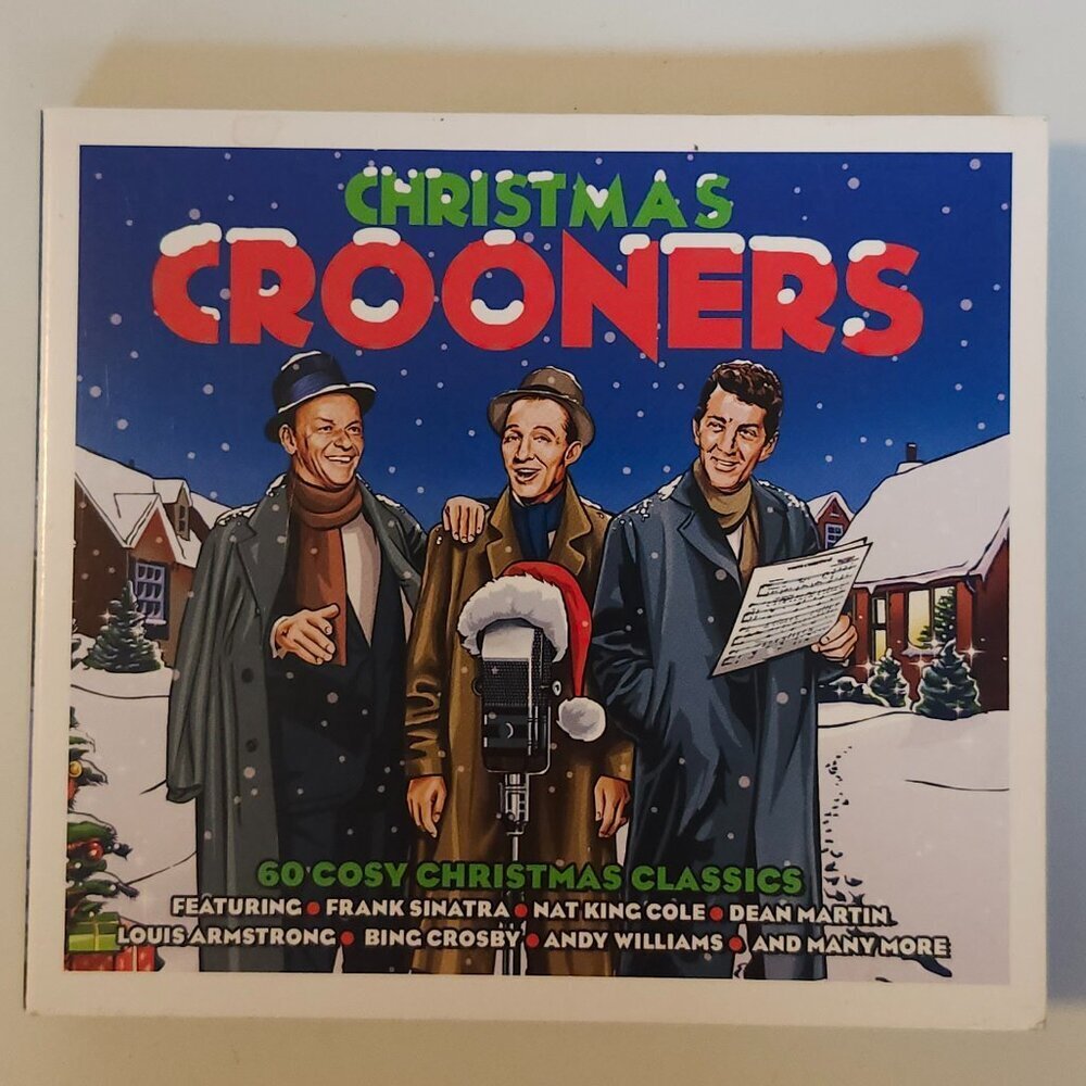 CHRISTMAS CROONERS Christmas Music CD 60n Cozy Christmas Classics